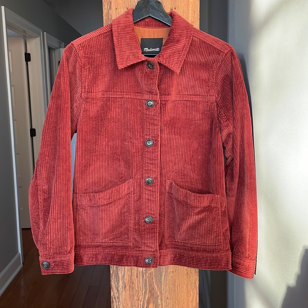 Madewell corduroy swing chore coat